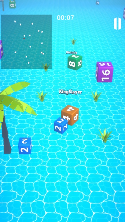 Cube Arena: Merge Numbers 2048