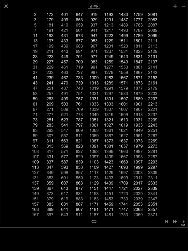 ‎Memorize Prime Numbers Screenshot