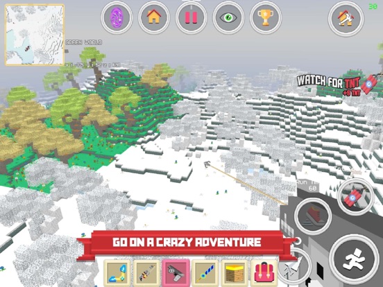 Screenshot #4 pour Candy World: Craft & Build