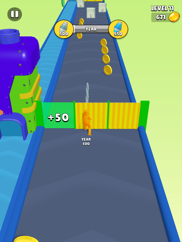 Cube Crusher Runner 3D