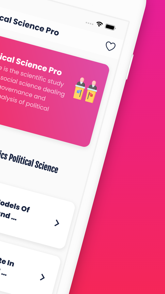 #2. Learn Political Science Pro (iOS) 由: Haroon Khalil