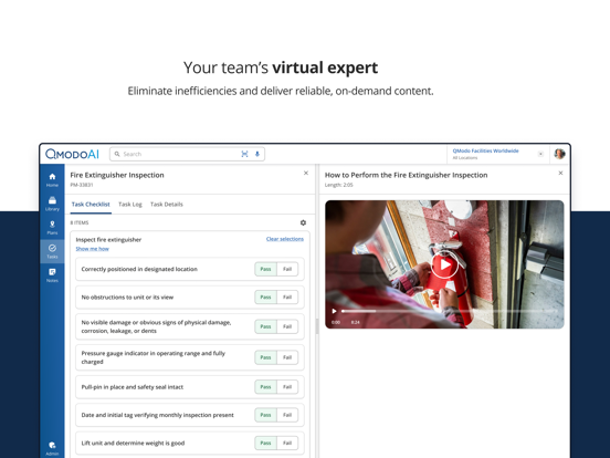 QModo AI iPad screenshot 4 - Business app