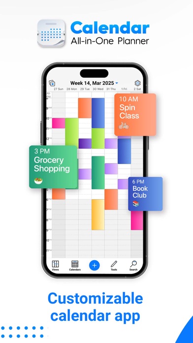 Calendar All-In-One Plannerのおすすめ画像1