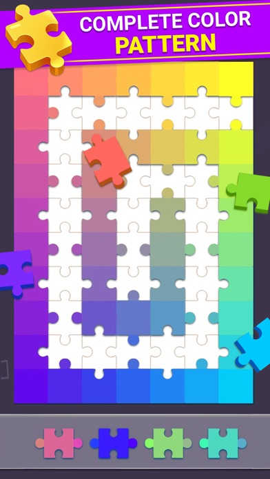 Color Jigsaw Puzzle Color Game Screenshot