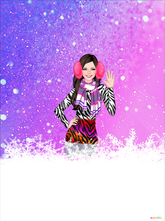 Winter time warm dress up game iPad screenshot 6 - Games app