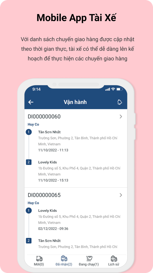 #1. Smartlog TMS (STM SME) (iOS) Bởi: SMARTLOG SUPPLY CHAIN SOLUTIONS CORPORATION