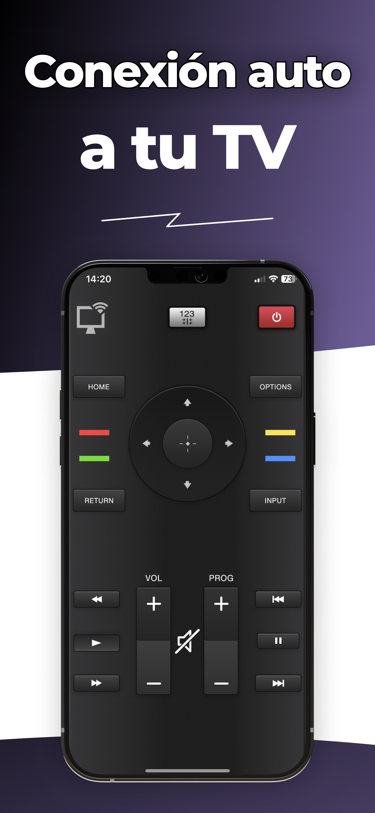 Unimote : control remoto TV