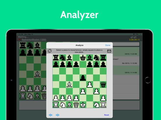 Chess Time - Multiplayer Chess iPad app afbeelding 3