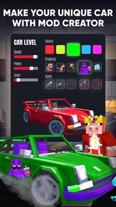 Cars Mods for Minecraft PE Screenshot