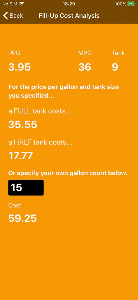 FuelAdvisor for iPhone screenshot 4