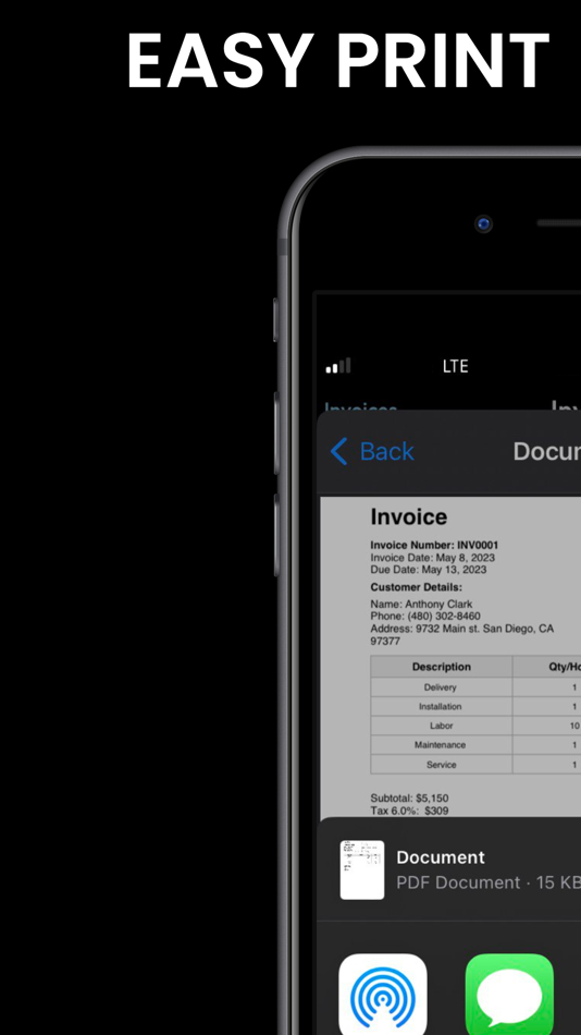 #1. Invoice Maker: Create Invoices (iOS) Podle: DECODATION