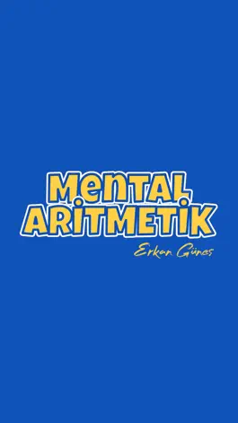 Game screenshot Mental Aritmetik | Dört İşlem mod apk