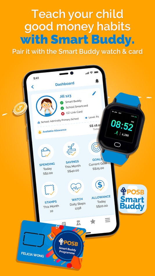 #1. POSB Smart Buddy (iOS) 由: NETS (Singapore) Pte Ltd.