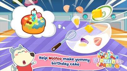 Wolfoo's Birthday Party Plan Screenshot