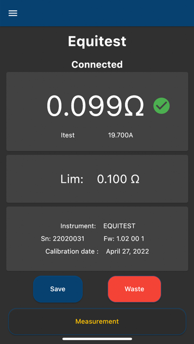 HT Equitest Screenshot