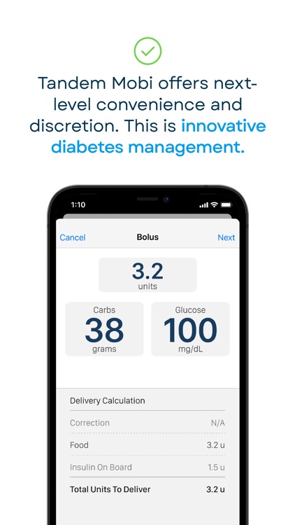 Tandem Mobi® mobile app by Tandem Diabetes Care Inc Tandem Mobi® mobile app by Tandem Diabetes Care Inc