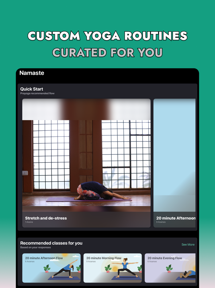 Yoga for beginners  Prayoga