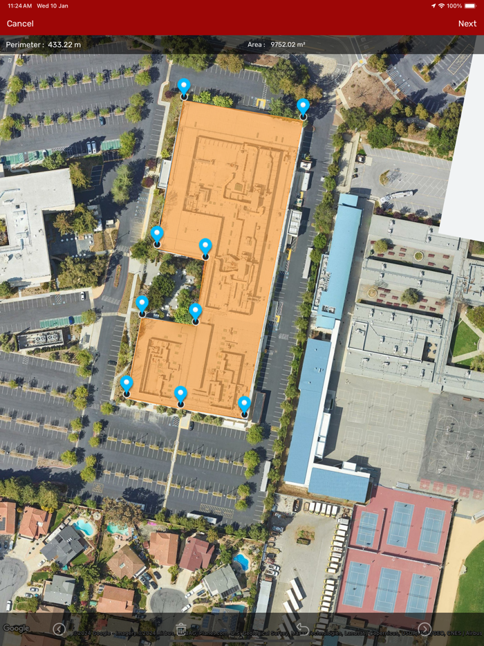 GPS Area Measurements