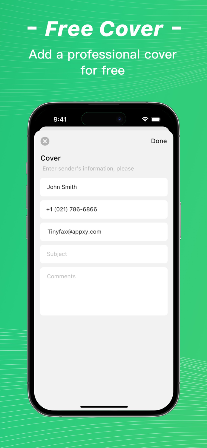 Tiny Fax Send Fax From iPhone