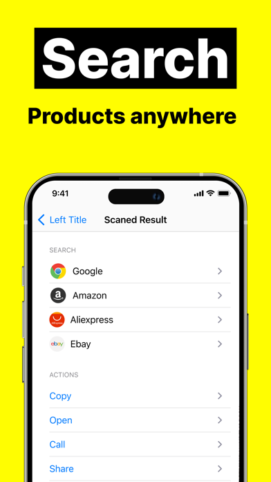 QR Code Scanner — Freebie Screenshot