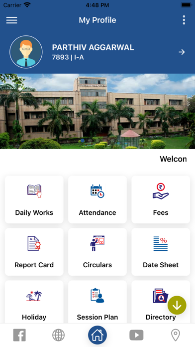 N K Bagrodia School Screenshot
