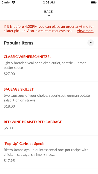 Kurt's Bistro Screenshot