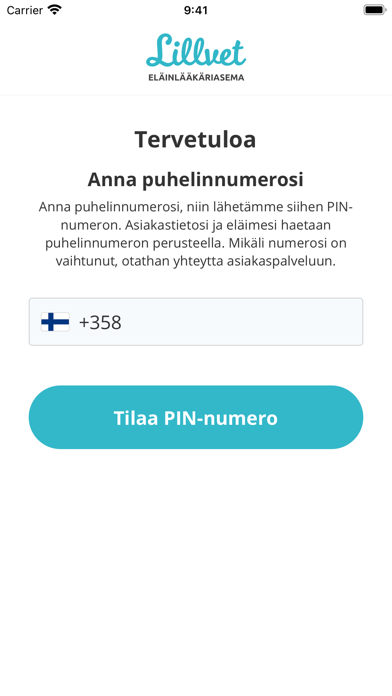 Eläinlääkäriasema Lillvet Screenshot