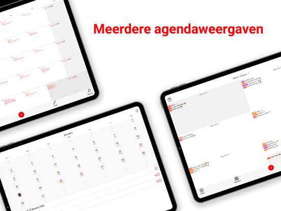 Week Calendar - Slimme Planner iPad app afbeelding 3