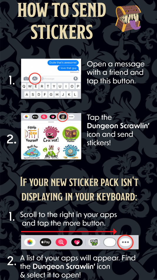 #4. Dungeon Scrawlin' (iOS) 由: Bare Tree Media Inc