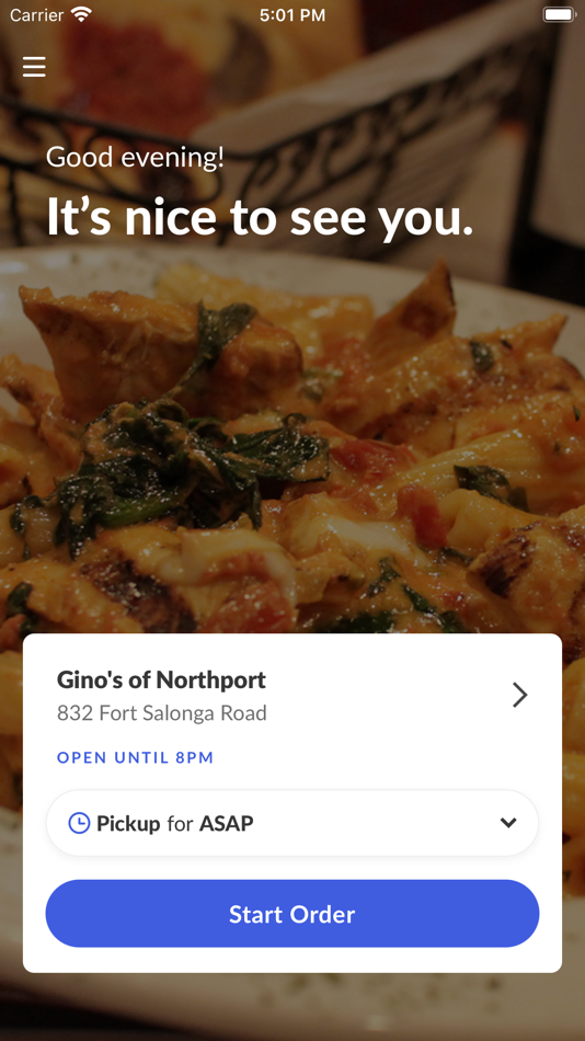 #2. Gino's of Northport (iOS) Podle: ChowNow