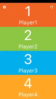 multiplayer scoreboard iphone screenshot 1