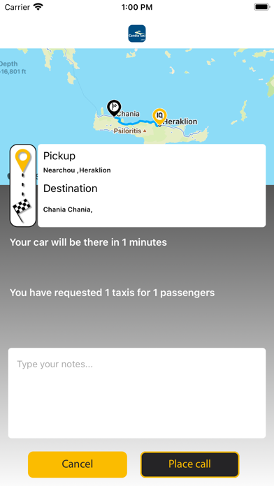 Candia Taxi Screenshot