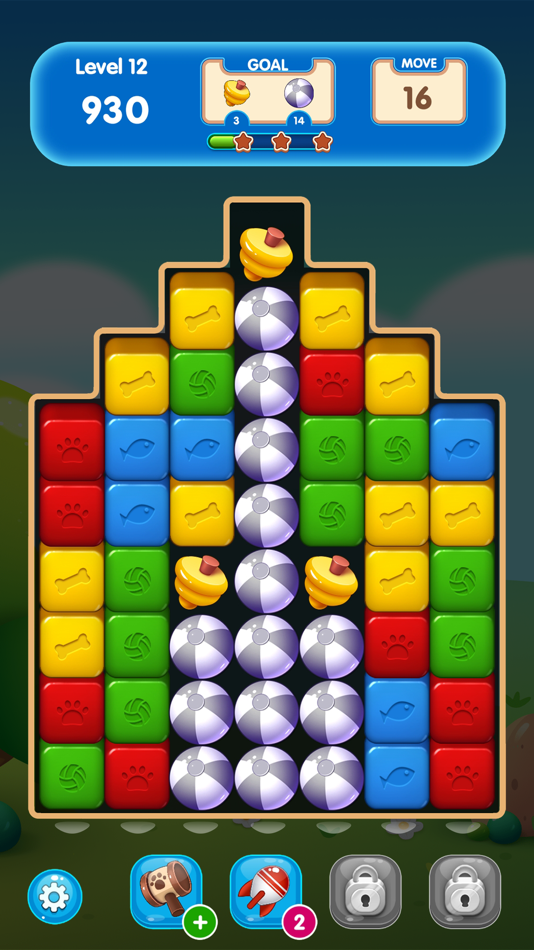 #5. Pet Blast : Joyful Cube Blocks (iOS) Podle: Hoang Vinh Nguyen