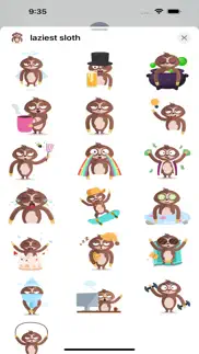 laziest sloth iphone screenshot 2