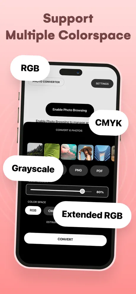 JPG Converter. 全能图片格式转换器应用截图