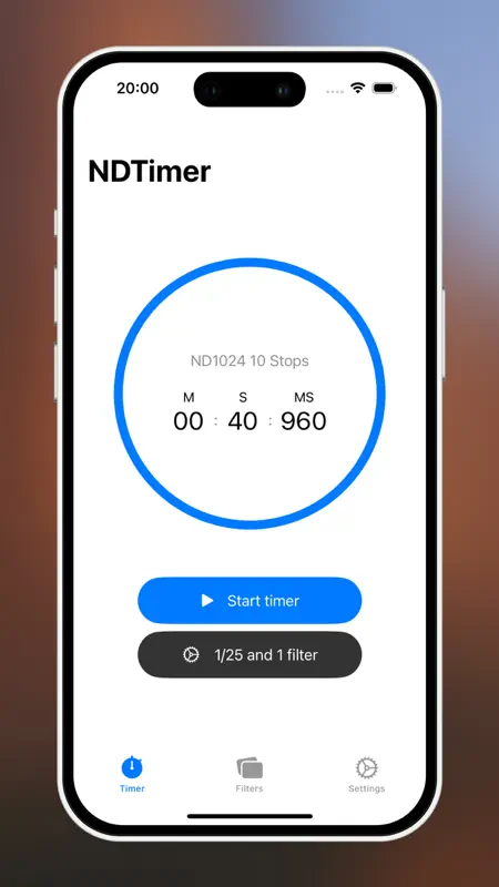 NDTimer - Long Exposure screenshot 1 of 4