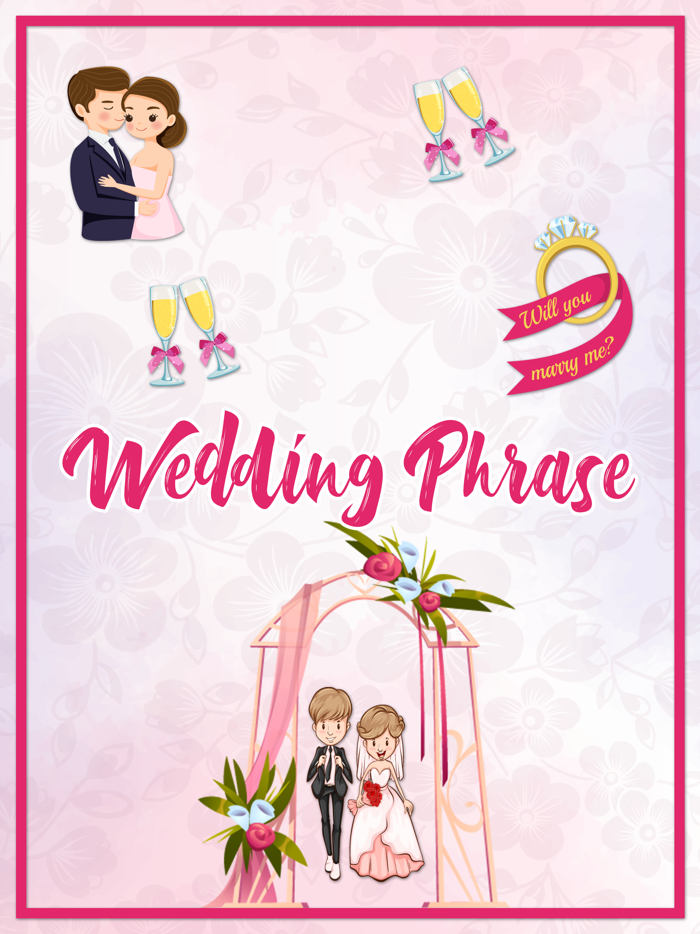 Wedding Phrase