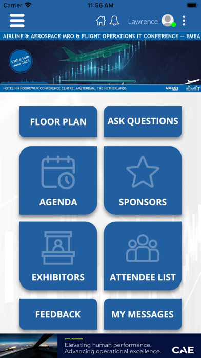 Aircraft Commerce Conferences Screenshot