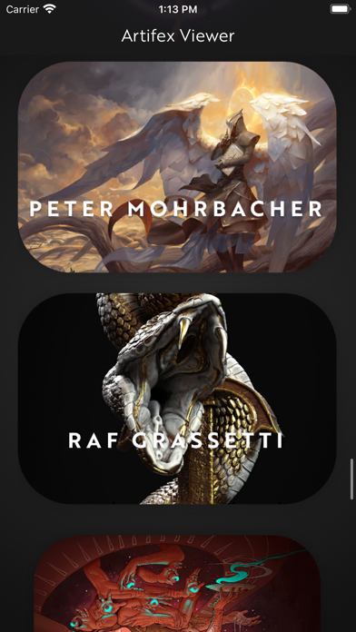 Artifex Viewer Screenshot