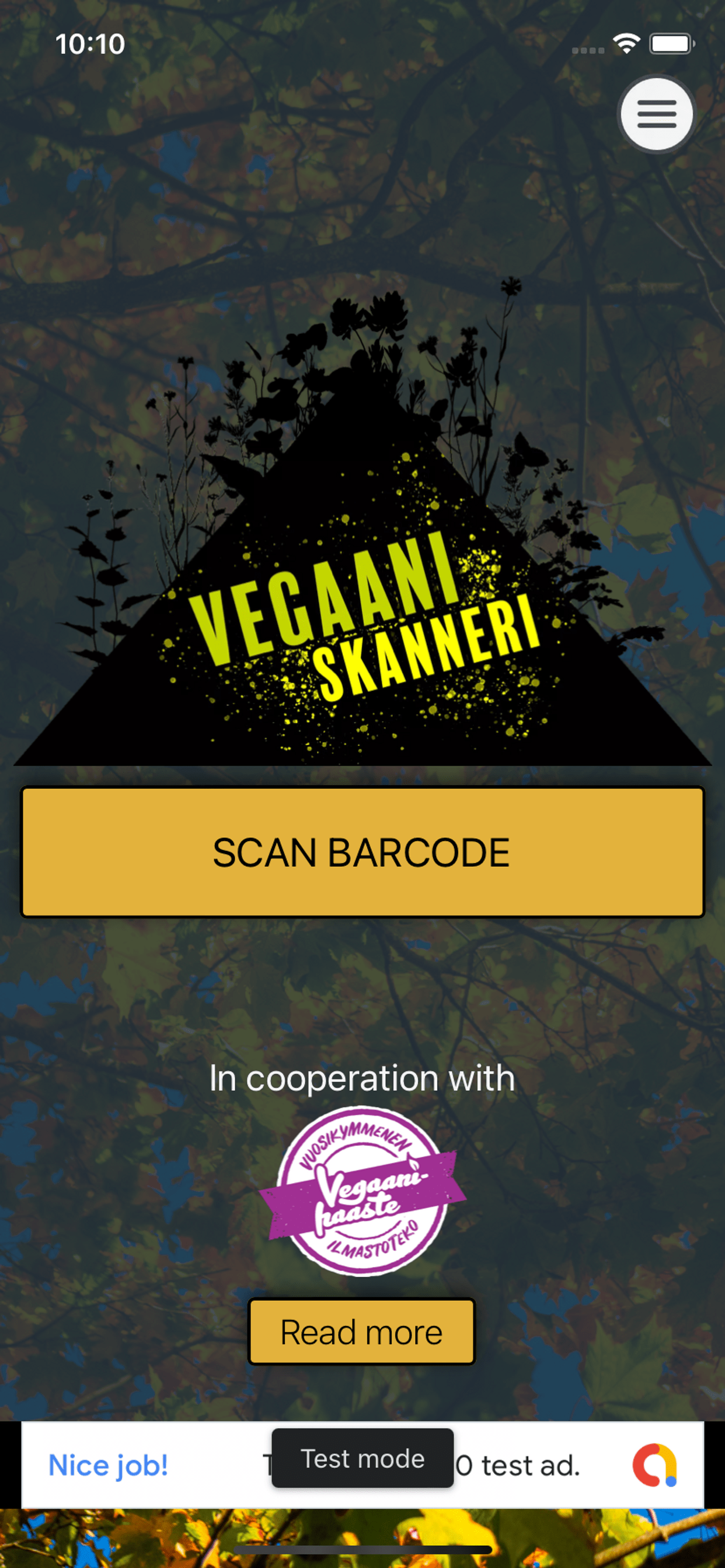 VegaaniSkanneri