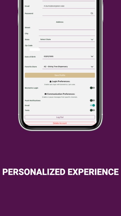 Giving Tree Dispensary Screenshot