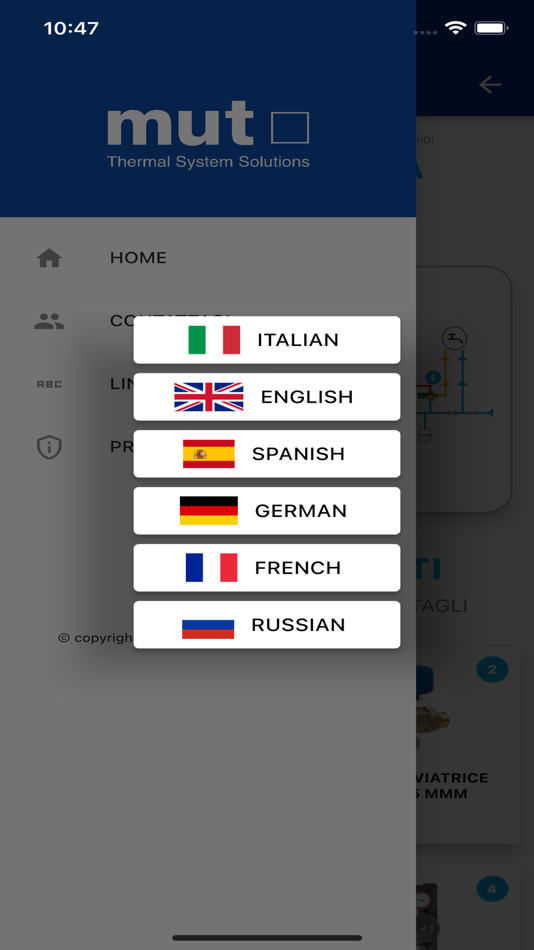 #3. MUT SELECTION (iOS) 由: MUT Meccanica Tovo Spa