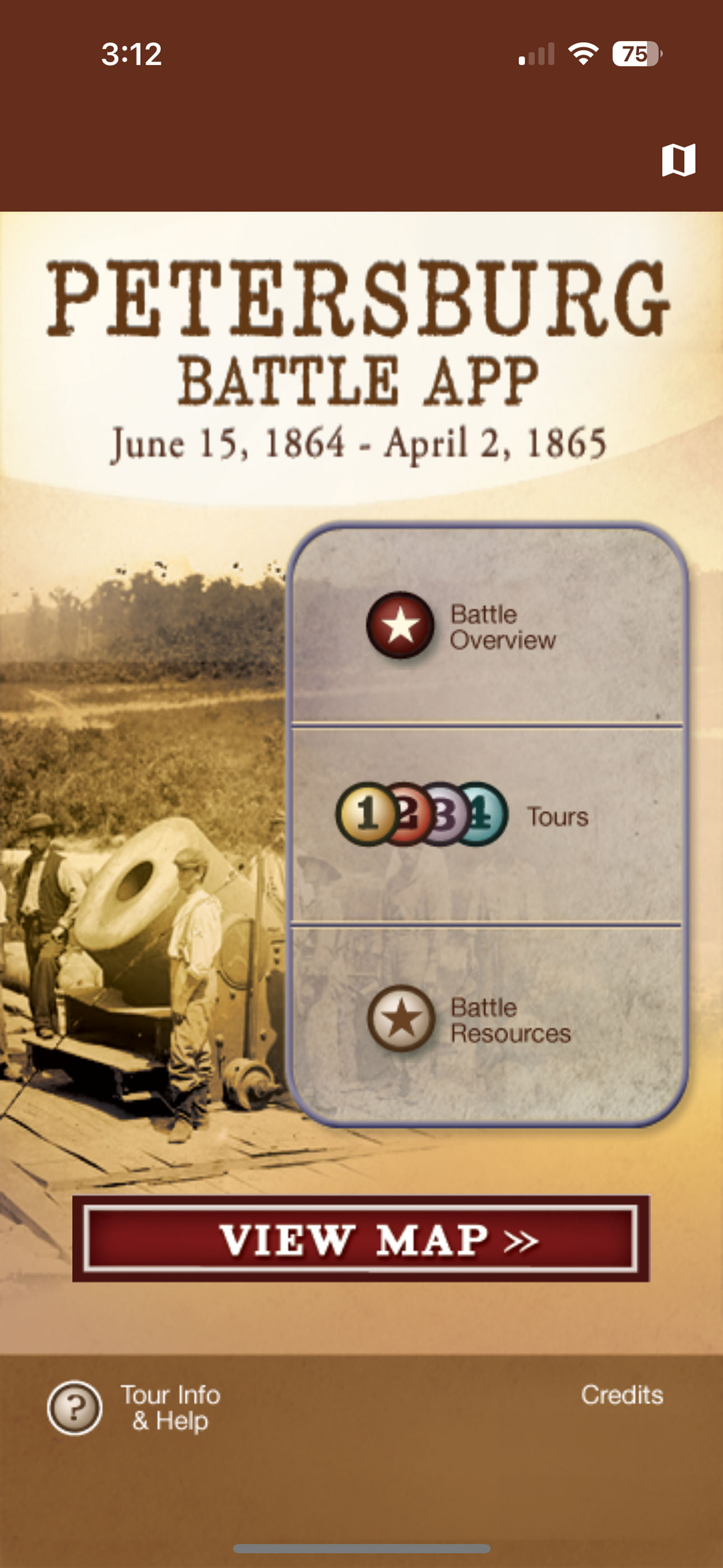 Petersburg Battle App
