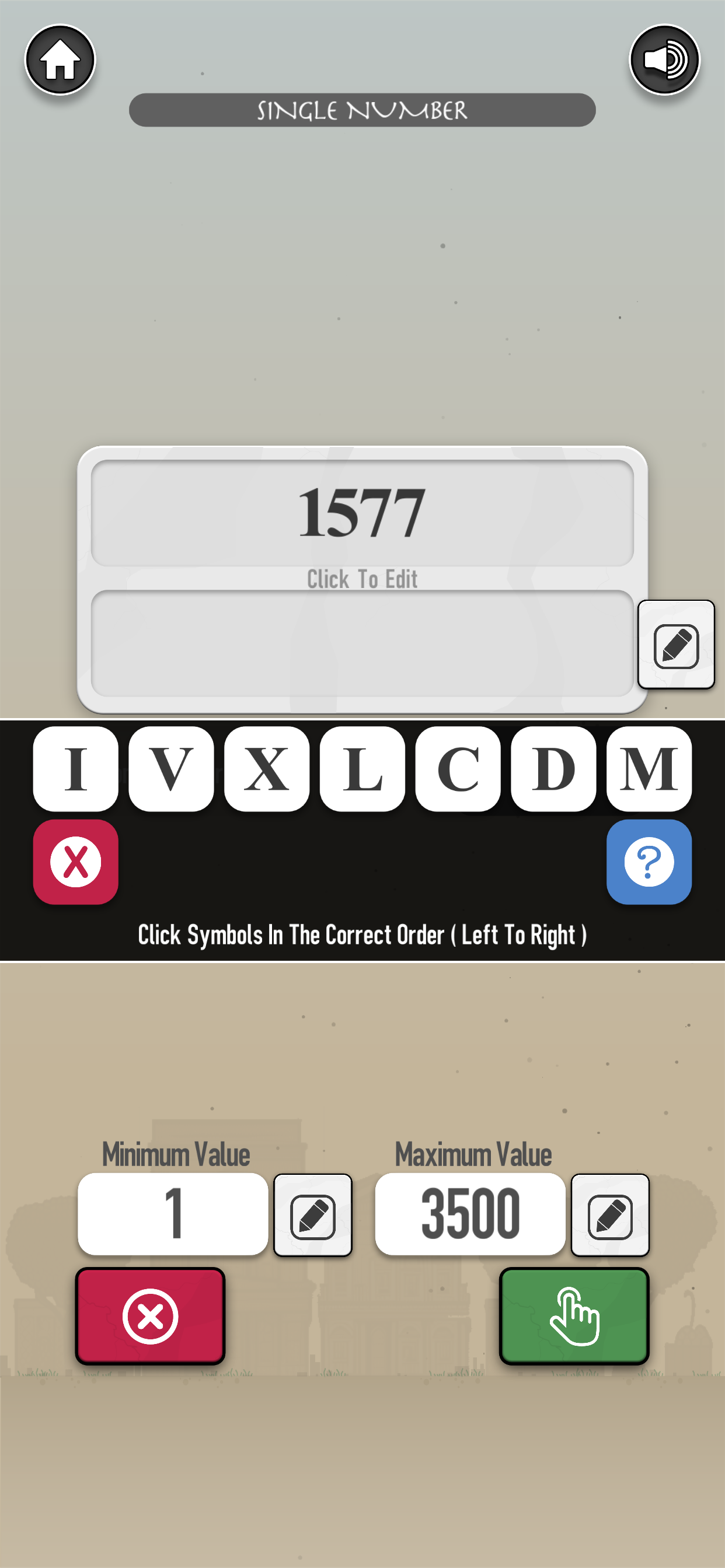 Random Numerals