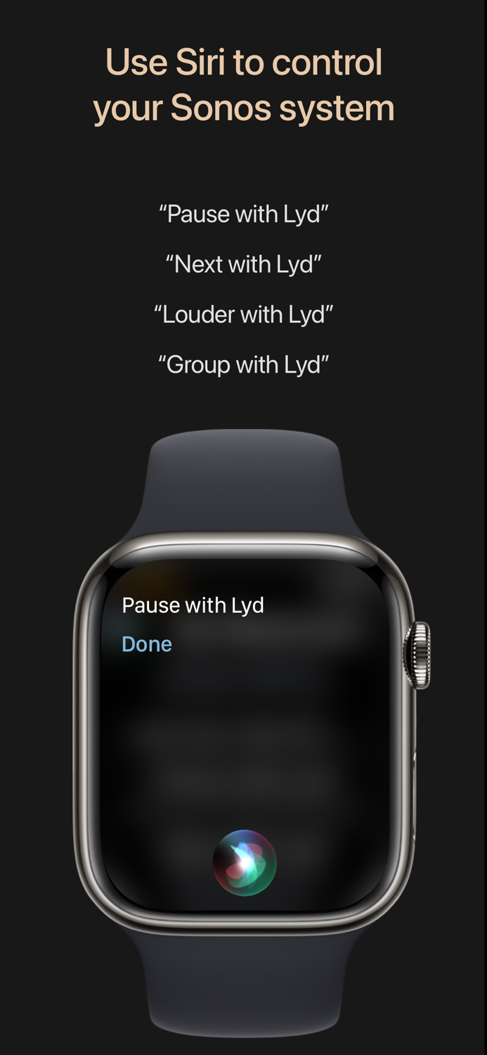 Lyd - Watch Remote for Sonos