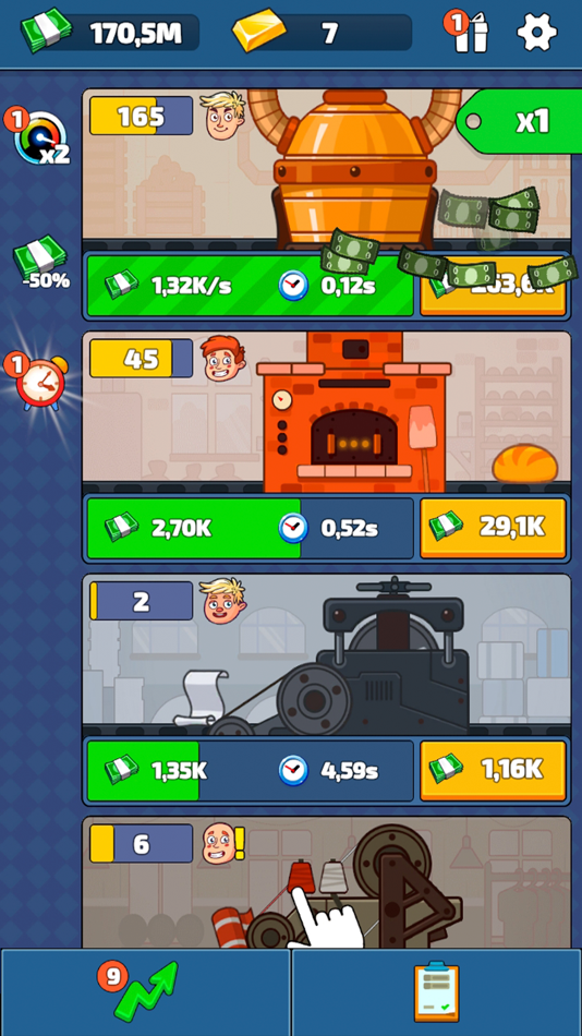 #1. Idle Capitalist Tycoon Clicker (iOS) 由: PEKA