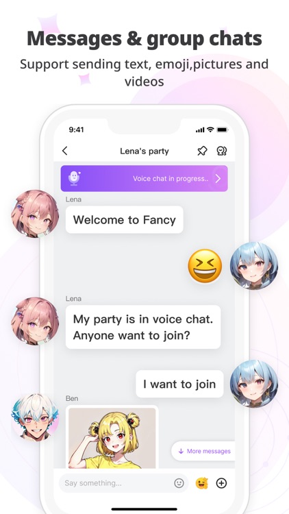 Fancy - AI avatar&Live party screenshot-4