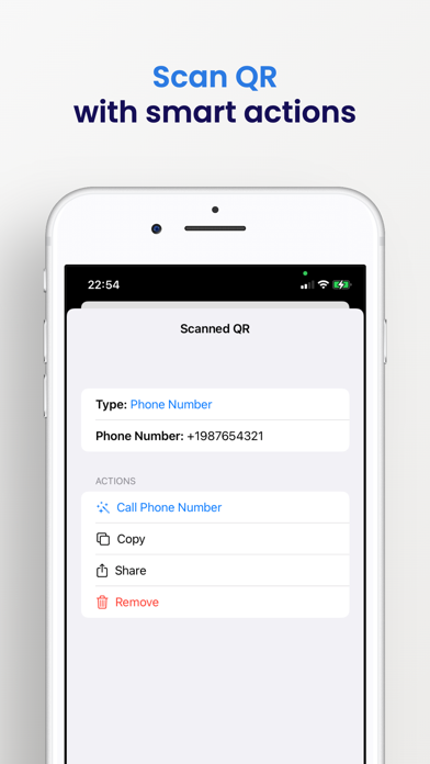 QR Hubs: QR Scanner & Builder Screenshot 3 - AppWisp.com QR Hubs: QR Scanner & Builder Screenshot 3 - AppWisp.com