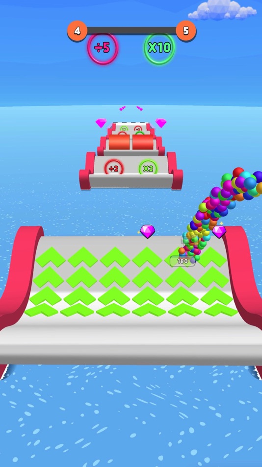 #3. Balls Multi Run (iOS) 由: Svyatoslav Fedoriv