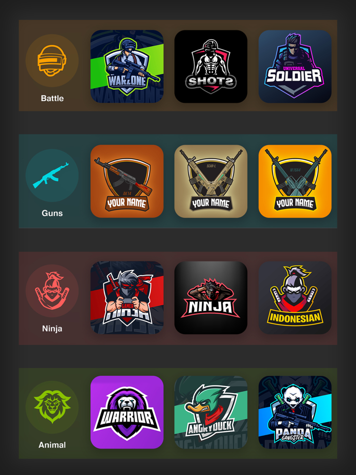 Gamer Logo Maker - Gaming Logo